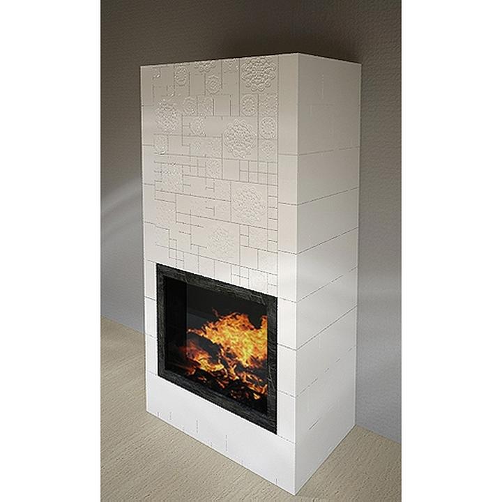 Montaż płytek kominkowych