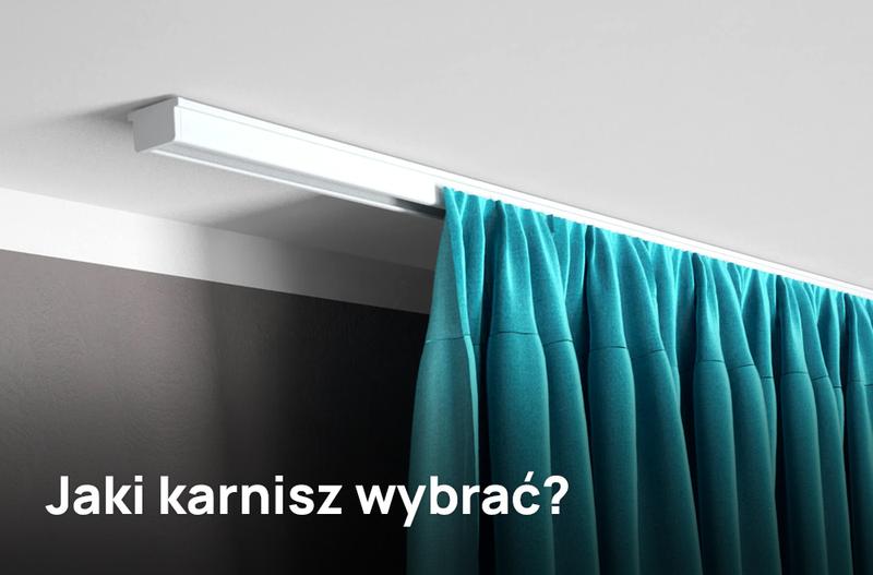 Styl wnętrz z karniszem