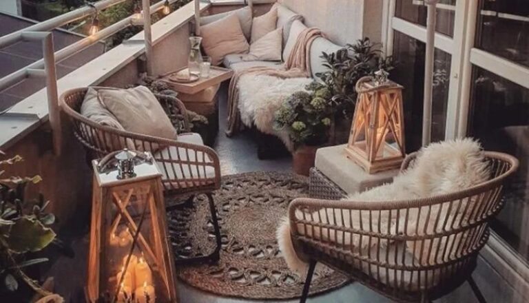 Odkryj magię boho: inspiracje i propozycje na aranżacje balkonów i tarasów