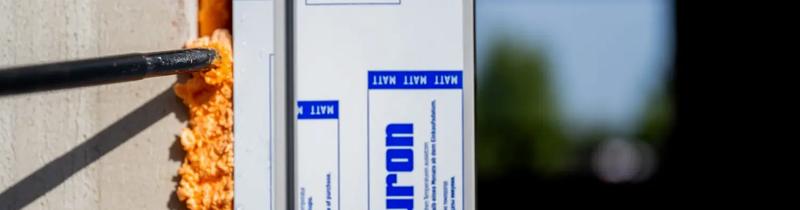 Zabezpieczenie pianki montażowej